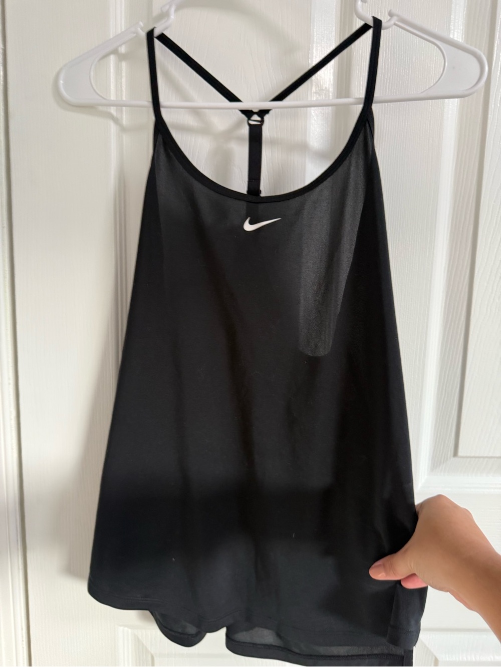 Nike Black Lightweight Strappy Athletic Tank